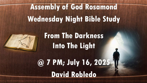 Bible Study 7.16.2025